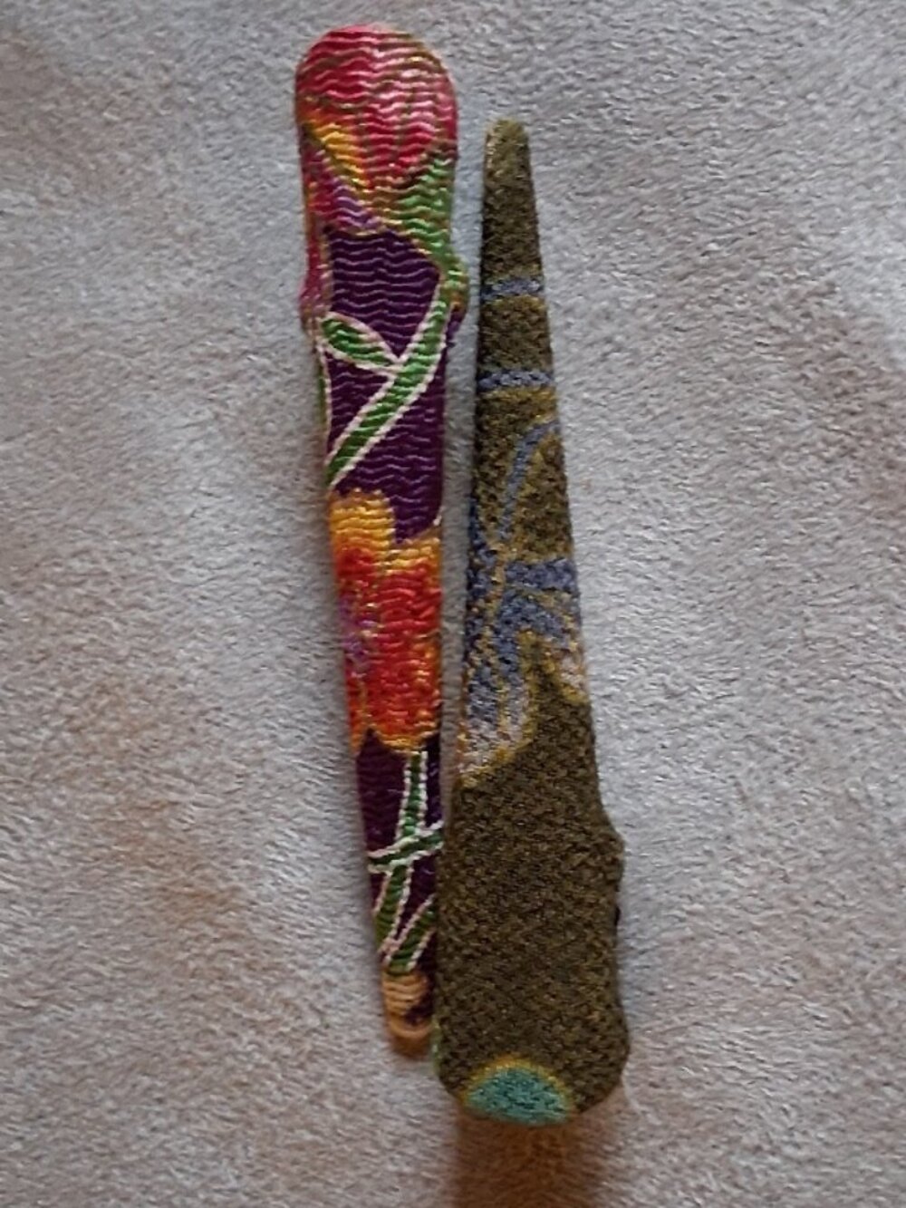 Kimono Clips- 2 Stork Hair Clips size small
